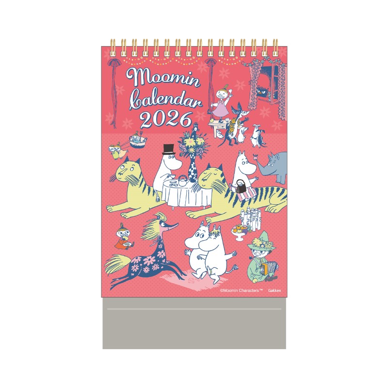 MOOMIN オールスター卓上カレンダー